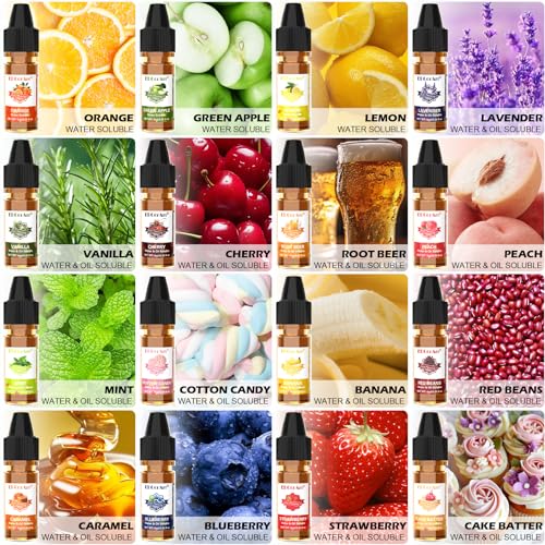 ERCorArt Food Flavoring Oil  16 Liquid Lip Gloss Flavoring Oil Concentrated Candy Pineapple Lavender Vanilla Extract Flavor Oil for Baking Cooking Drinks Slime Making Water  Oil Soluble  025 Fl Oz - Image 5