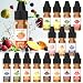 ERCorArt Food Flavoring Oil  16 Liquid Lip Gloss Flavoring Oil Concentrated Candy Pineapple Lavender Vanilla Extract Flavor Oil for Baking Cooking Drinks Slime Making Water  Oil Soluble  025 Fl Oz - Image 2