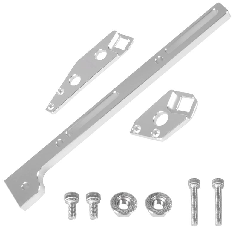 YESHMA Throttle Cable Bracket Compatible with LS LS1 LS2 LS6 Cathedral Port Sheet Metal Intake Manifold Aluminum Compatible with Chevy 48 53 57 60