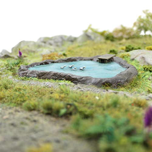 WWS Duck Pond OO/HO Gauge Unpainted by WWS – Model Railway, Diorama, Scenery, Countryside - Image 5