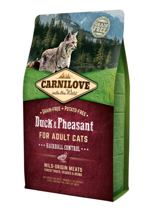 Carnilove Duck & Pheasant Adult Cat Food 6kg | Grain-Free Formula