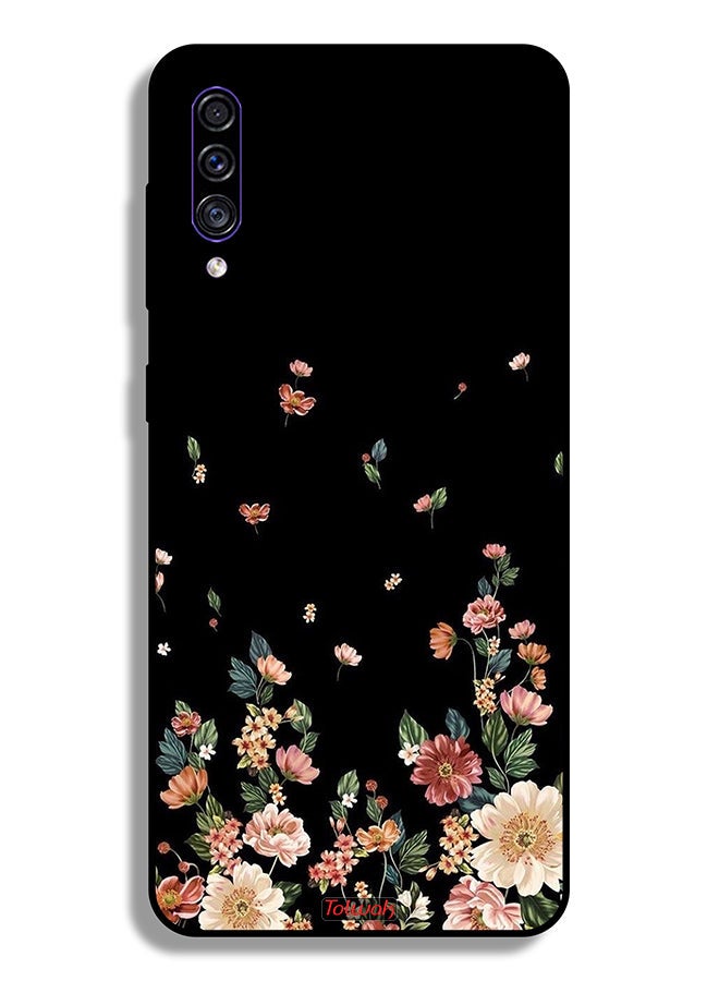 Tolwak Samsung Galaxy A50 Protective Case Cover Small Flowers In Bottom - Image 1