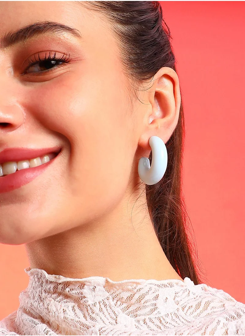 SOHI Chunky Hoop Earrings