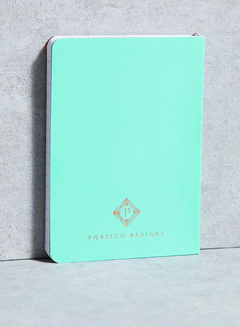 PORTICO DESIGNS A6 Monogram N Notebook