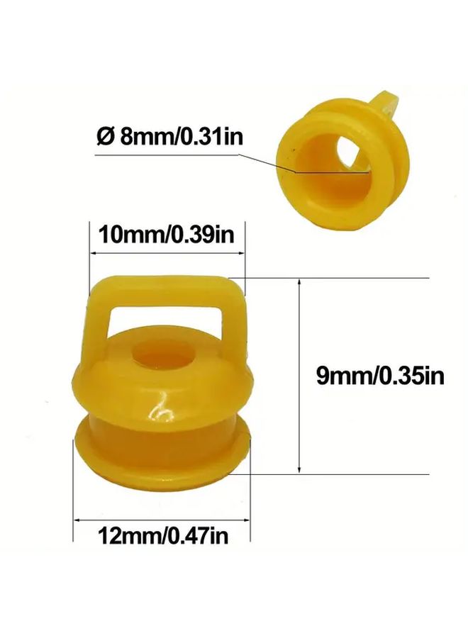 10X Yellow Shift Cable Linkage Bushing Sleeve Grommet Replacement For Chevrolet Tahoe Cruze Avalanche Opel Astra J AT Gearbox Repair - Image 2