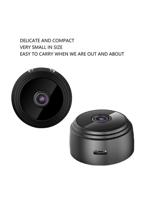 Home Security Camera,1080P HD Door Camera, Wireless HD Smart WiFi Camera for Surveillance, Pet Camera for Room Baby Dog (Black)