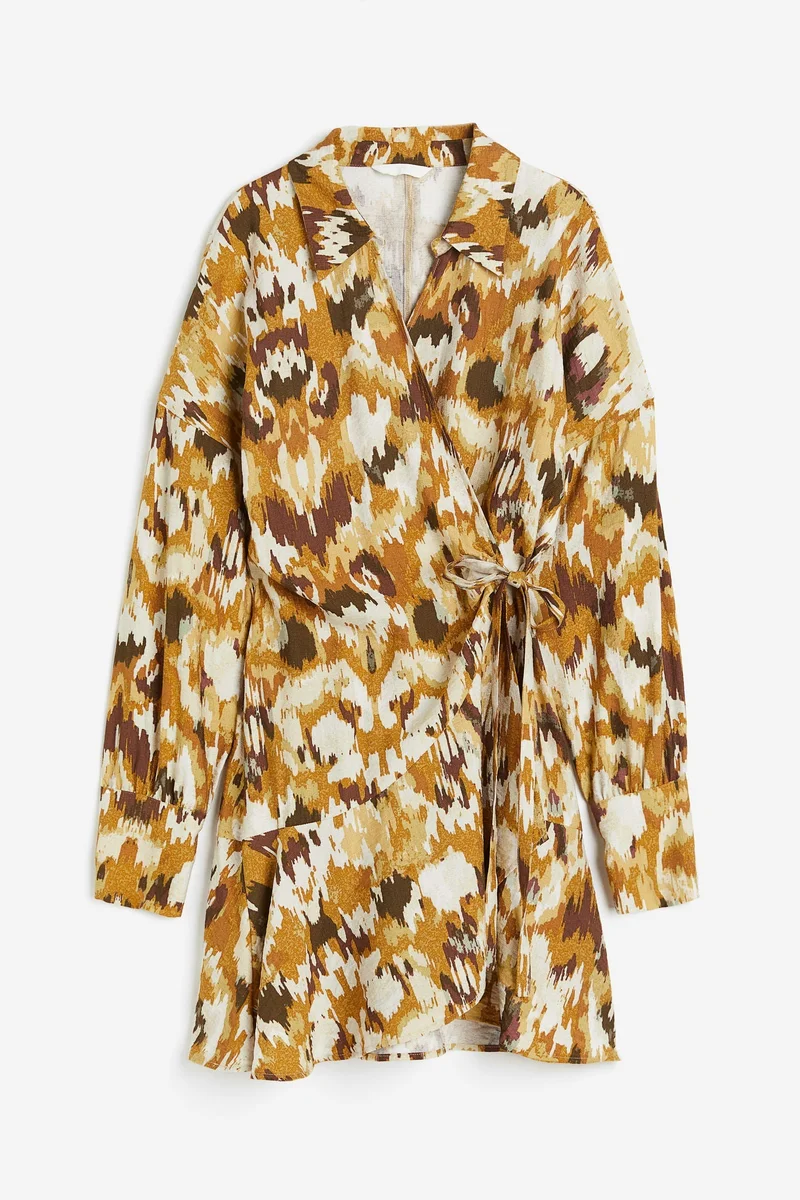 H&M Printed Wrap Dress