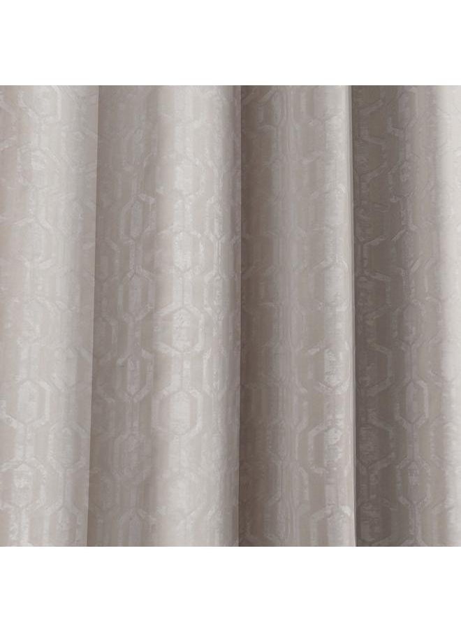 ECO - Era Reza 2 Piece Jacquard Curtain Set 140X240 Cm - Image 1