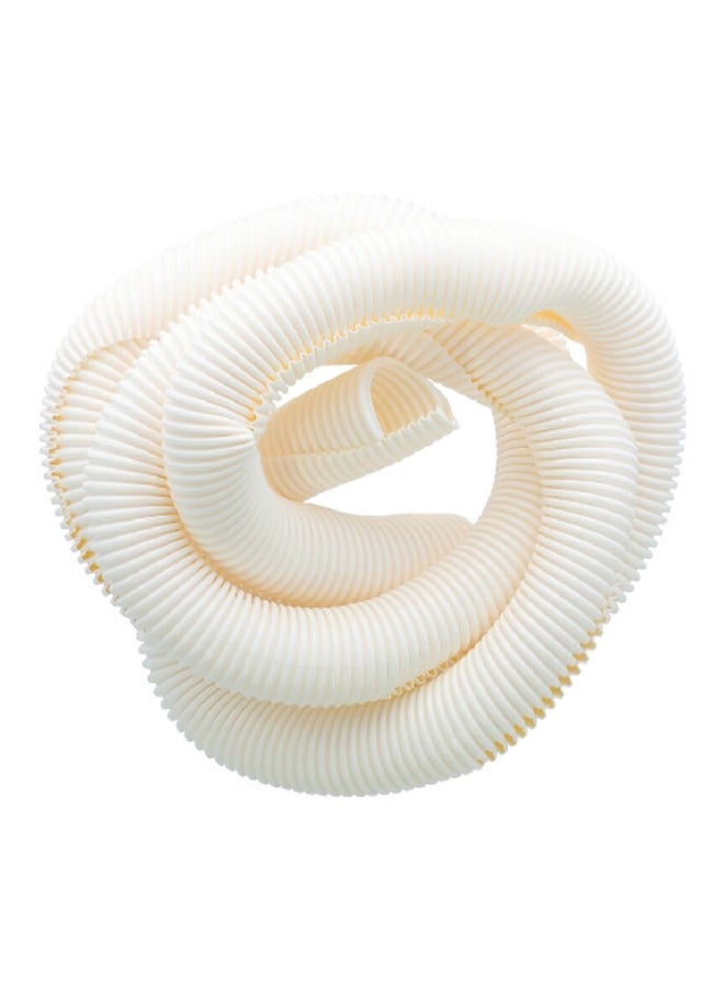 غاردنر بيندر FLX-1005W أنبوب مرن لتنظيم الأسلاك مقسوم بولي ايثيلين مقاوم 5 أقدام أبيض - Image 2