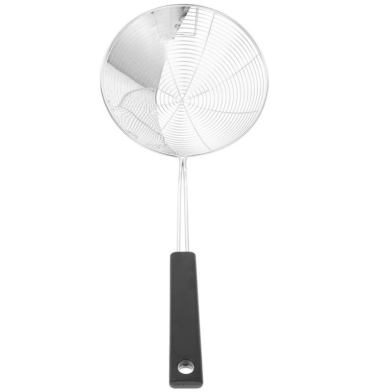 Pasta Noodle Spoon With Mesh Strainer Kitchen Colander Scoop Stainless Steel Frying Colander - Image 1