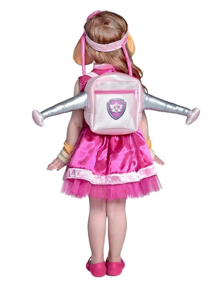 Premium Paw Patrol Skye Dress – Official Pink Pilot Costume for Kids - Image 3