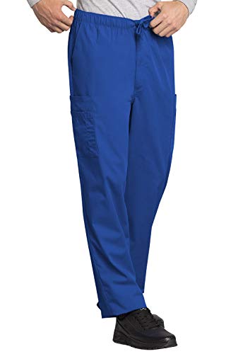 Cherokee Men's Big and Tall Originals Cargo Scrubs Pant, Royal, XX-Large - Image 5