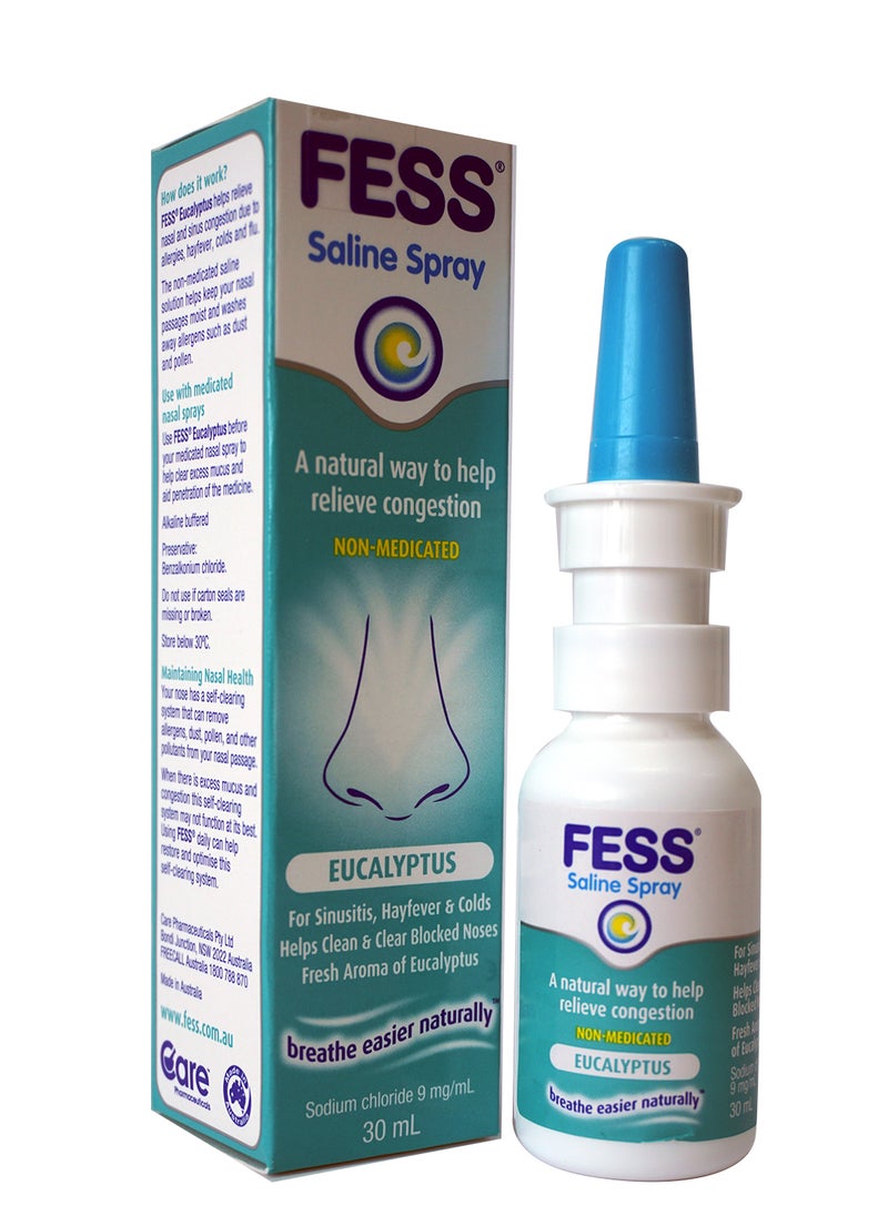 FESS Eucalyptus Saline Nasal Spray-30Ml  - Image 1