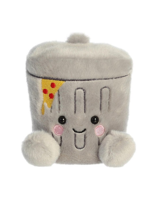 Aurora® Adorable Palm Pals™ Garbanzo Trashcan™ Stuffed Animal - Fun Collectible Plush for Kids and Adult Collectors - Perfect for Decorating Rooms and Birthday Gifts - Gray 5 Inches - Image 2