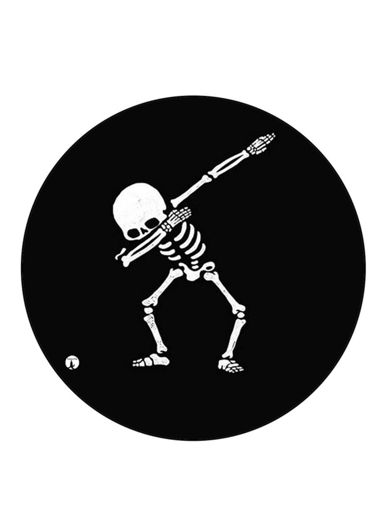 Skeleton Printed Mouse Pad  Multicolour