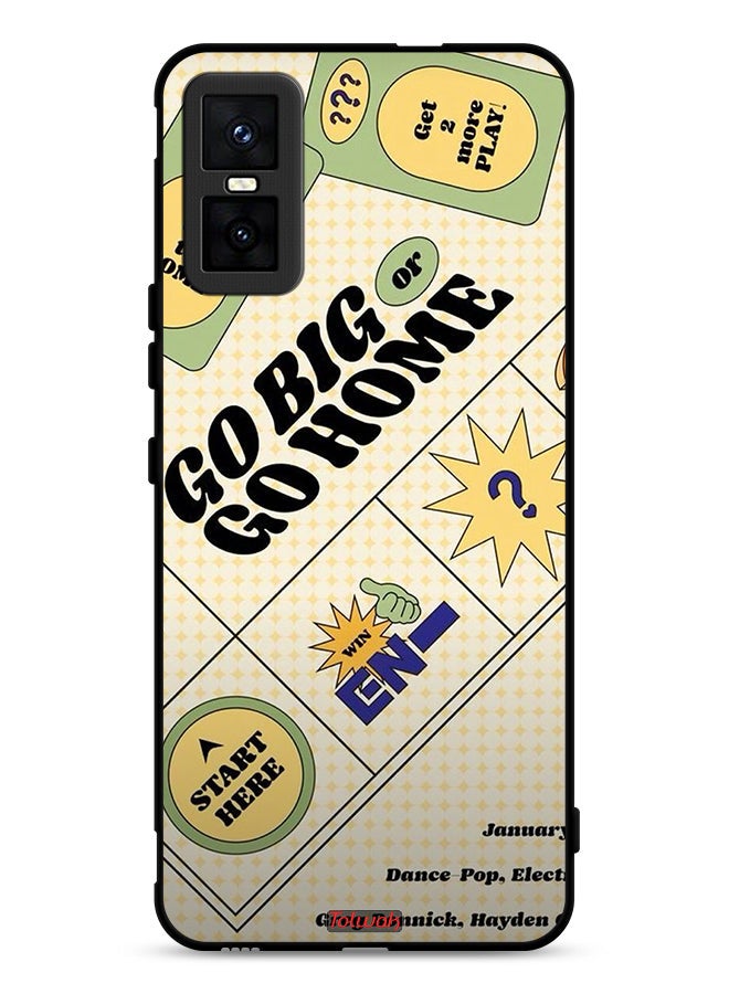 Tolwak Infinix GT 30 Pro Protective Case Cover Go Big Or Go Home - Image 1