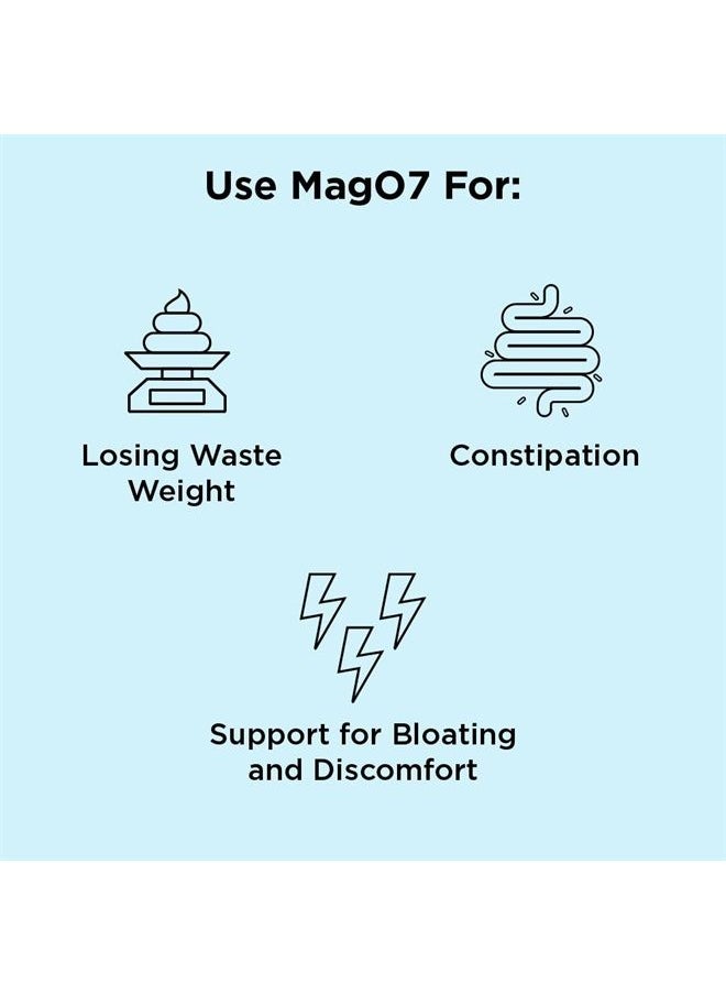 nbpure - Mag O7 Oxygen Digestive System and Colon Cleanse and Detox Capsules, 90 Count - Image 1