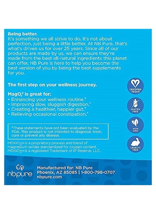 nbpure - Mag O7 Oxygen Digestive System and Colon Cleanse and Detox Capsules, 90 Count - Image 1