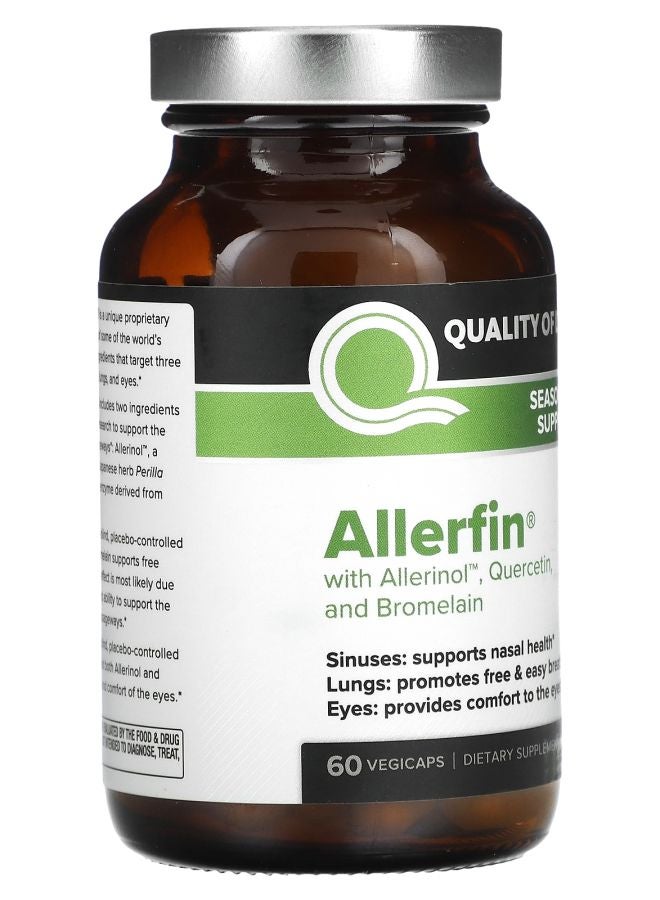 Quality of Life Allerfin 60 Vegicaps - Image 2