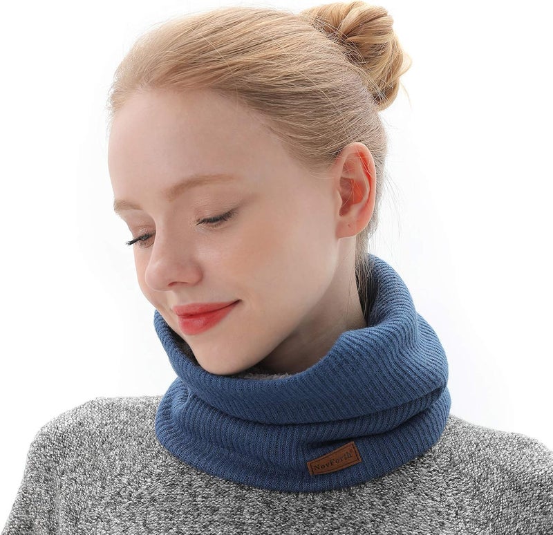 NovForth Winter Neck Warmer Men Ski, Neck Gaiter Face Scarf Women, Fleece Scarf for Men Gaiter Mask, Thick Windproof Scarves - Image 4