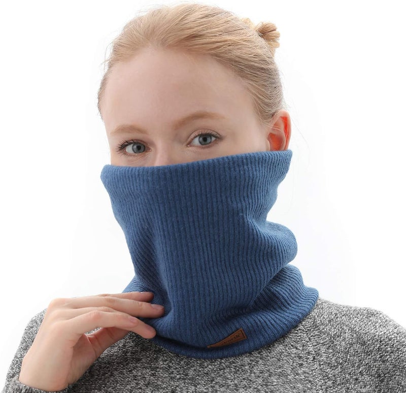 NovForth Winter Neck Warmer Men Ski, Neck Gaiter Face Scarf Women, Fleece Scarf for Men Gaiter Mask, Thick Windproof Scarves - Image 5