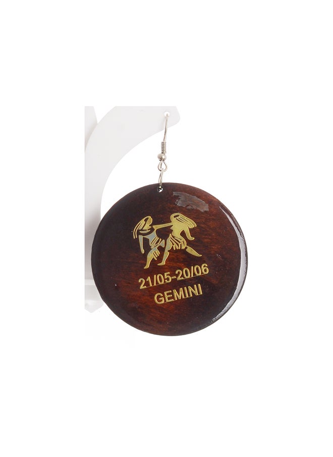 Akher el Ankoud - Gemini Zodiac Earring - Image 1