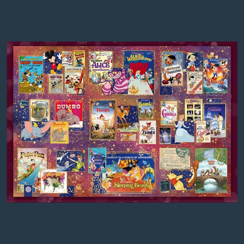 Trefl 13500 Piece Jigsaw Puzzle Golden Age of Disney Prime 78"x54" Large Jigsaw, BIO, ECO, Collage with Disney Characters, Creative Fun for Adults and Children from 14 Years Old - Image 2