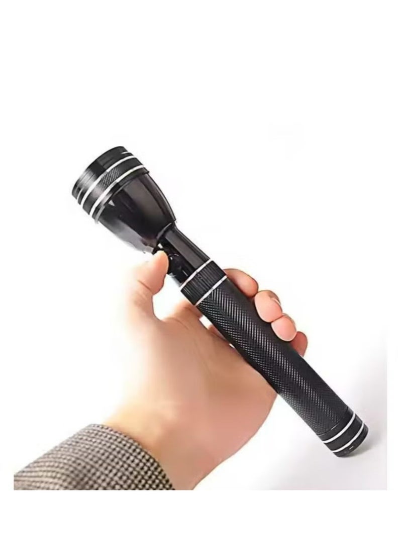 دينكس كشاف يدوي LED قابل لإعادة الشحن من دينكس - مصباح LED بسطوع عالي 360 لومن تصميم محمول و 6ساعات عمل بقوة 50 واط | مثالي للتخييم وركوب الدراجة والمشي لمسافات طويلة والطوارئ، أسود - Image 4