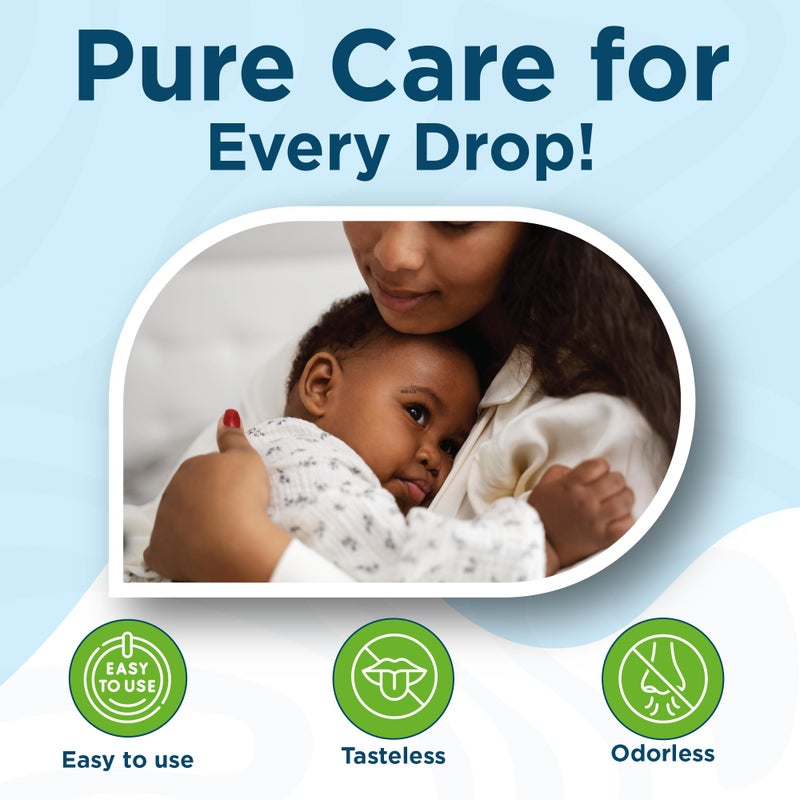 Wellements Organic Baby Probiotic Drops (0.25 Fl Oz) - Digestive & Immune Support for Infants - Toddler Probiotic Helps with Newborn+ Gut Health, Gas, Constipation & Colic Support - Preservative Free - Image 4