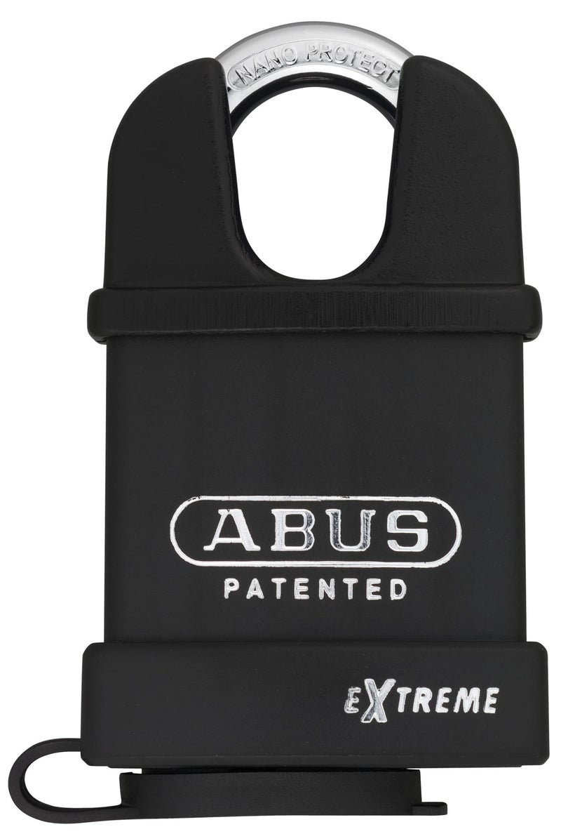 ABUS Padlock Extreme 83WPCS/53 - Weatherproof - Additional Shackle Protection - Hardened Special Steel - ABUS Security Level 8 - Black - Image 2
