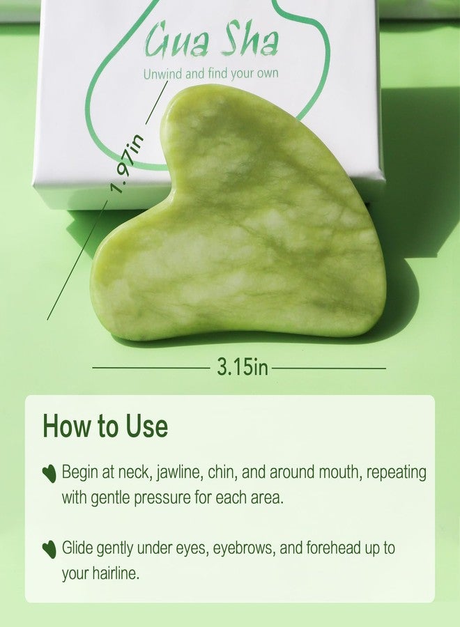 huefull Gua Sha Facial Tool for Face and Body, Gua Sha for Self Care, Guasha Tool Tensions Relief and Reducing Puffiness,Self Care Gifts for Woman/Men, Skin Gifts - Image 5