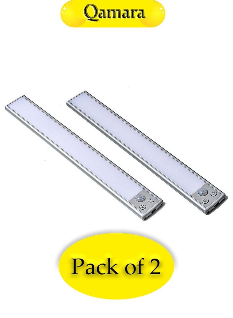 QAMARA Smart Motion Sensor LED Wall Light, Aluminum Rechargeable Night Sconce - Image 1