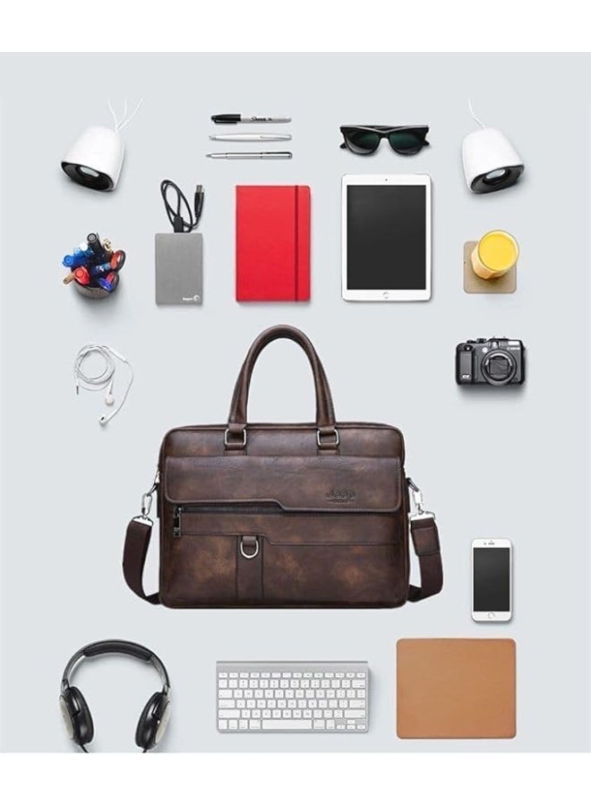 Jeep Buluo brown laptop bag - Image 2