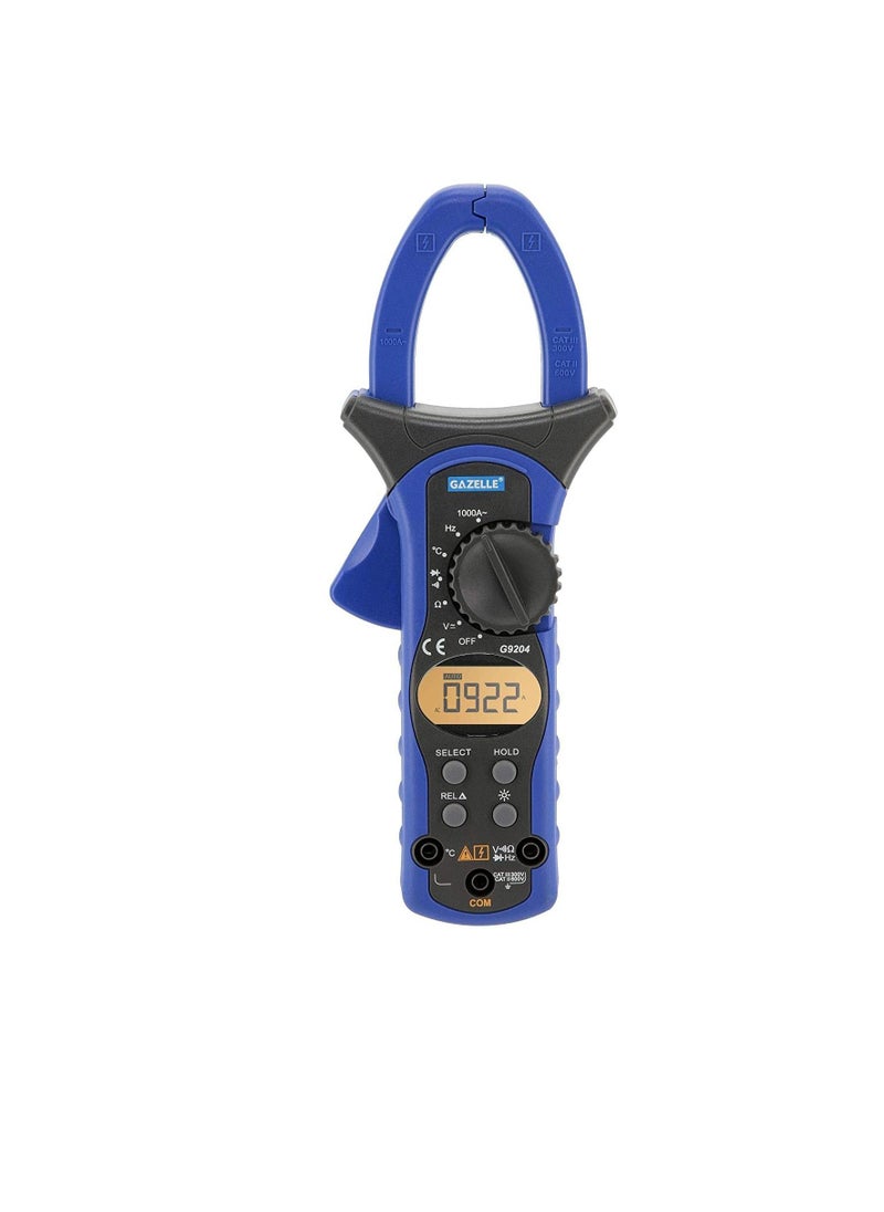 Gazelle G9204 1000A Auto Range Digital Clamp Meter  - Image 1
