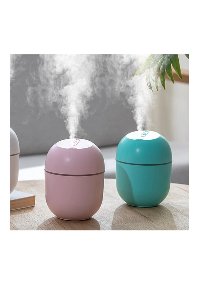 Generic - Humidifier and air freshener essential oil dispenser for car, home and office USB spray maker white color from Rana store - Image 1