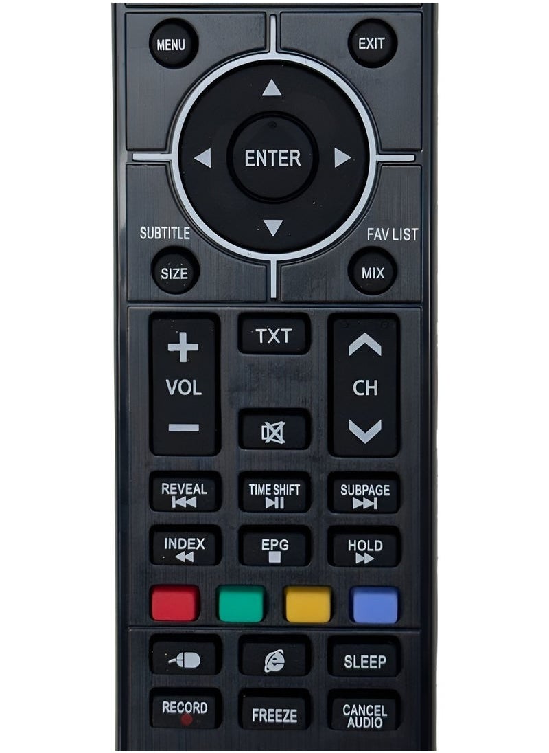 STAR TRACK Replacement Remote Control for Star Track SMART TV | Compatible with YouTube & Netflix Button | Easy-to-Use with Ergonomic Design | Quick Access to Streaming Apps | High-Quality Remote for Star Track TV Models  - Image 2