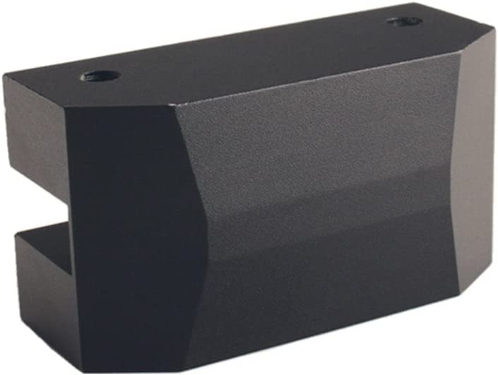 Dewhel Jack Pad Adapter Billet Anodized Black Aluminum Floor Jack for 5th Gen Camaro 1015 Lexus GSF Ford Focus