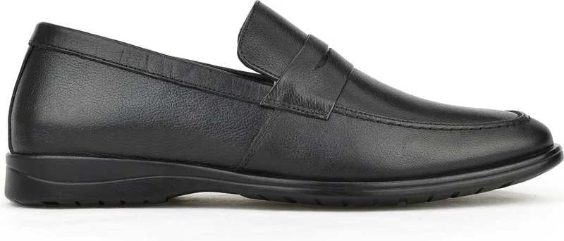 Ziya , Men's Leather Comfort Shoes 141144Z1989 Black