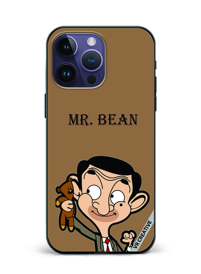 VR CREATIVE Protective Case Cover For Apple iPhone 15 Pro Mr Bean Design Multicolour - Image 1