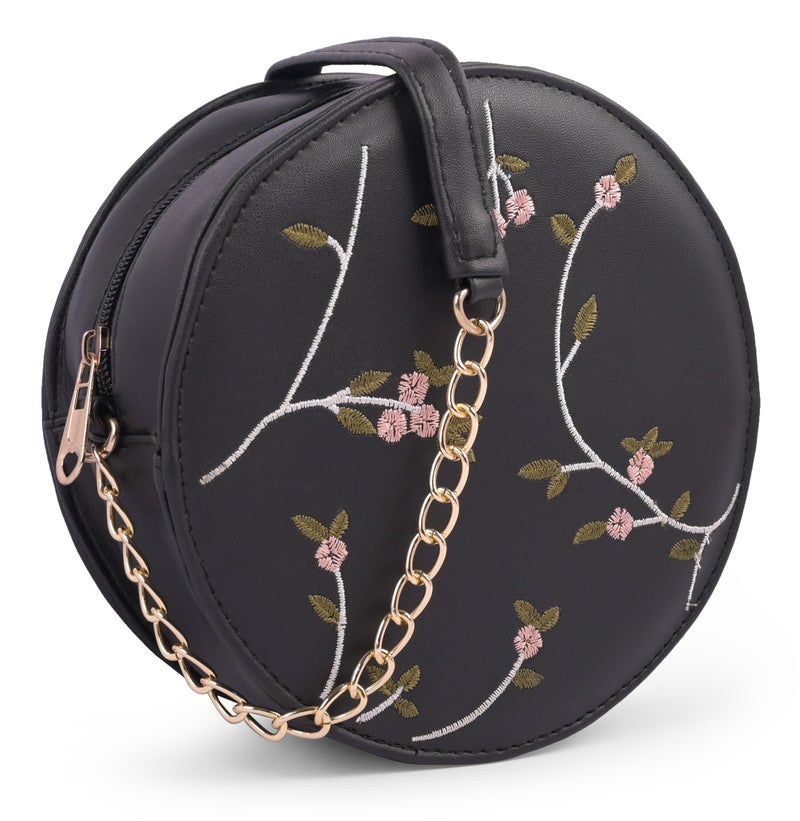 ADISA Women's Sling Bag (Black) - Image 1