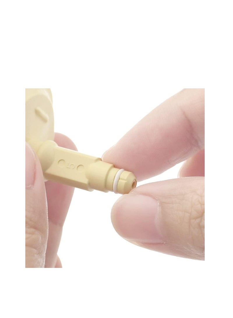 Maymom Replacement Parts for Medela Harmony Manual Pump; 4 O-Rings, 2 Membranes - Image 3