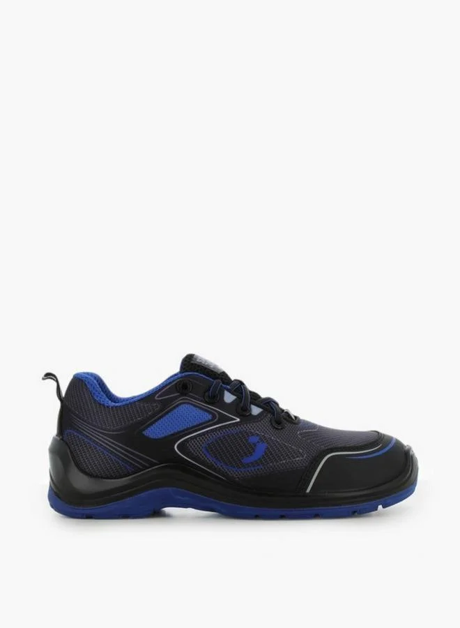 SJ Men Low Safety Lace-Up Sneakers
