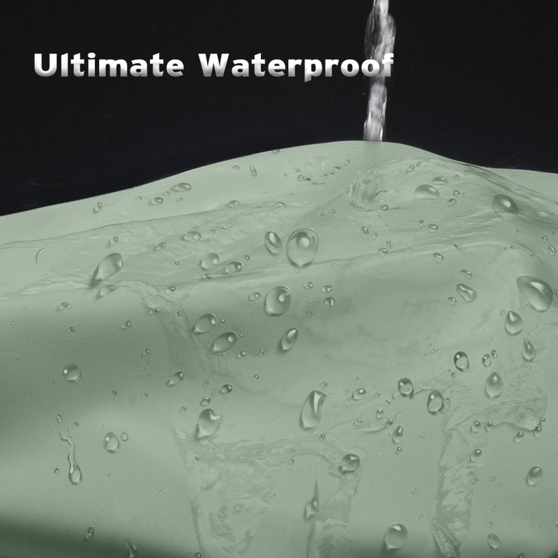 Titanker Waterproof Shower Curtain Liner Fabric, Sage Green Shower Curtain Liner with Magnets, Cloth Shower Liner Soft, Lightweight, Machine Washable, 70 x 72 Inches - Image 4