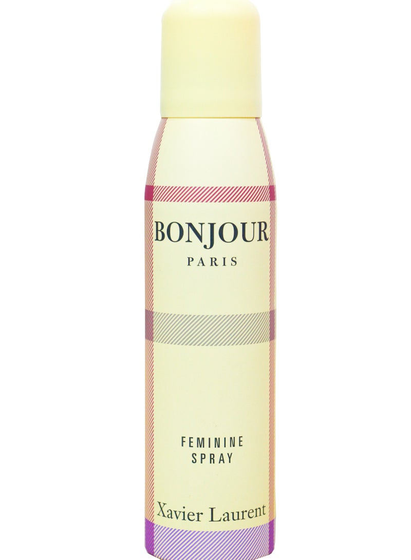 كزافييه لوران اكس ال  اسبراي مزيل عرق بونجور باريس النسائي - 150 مل - Image 1