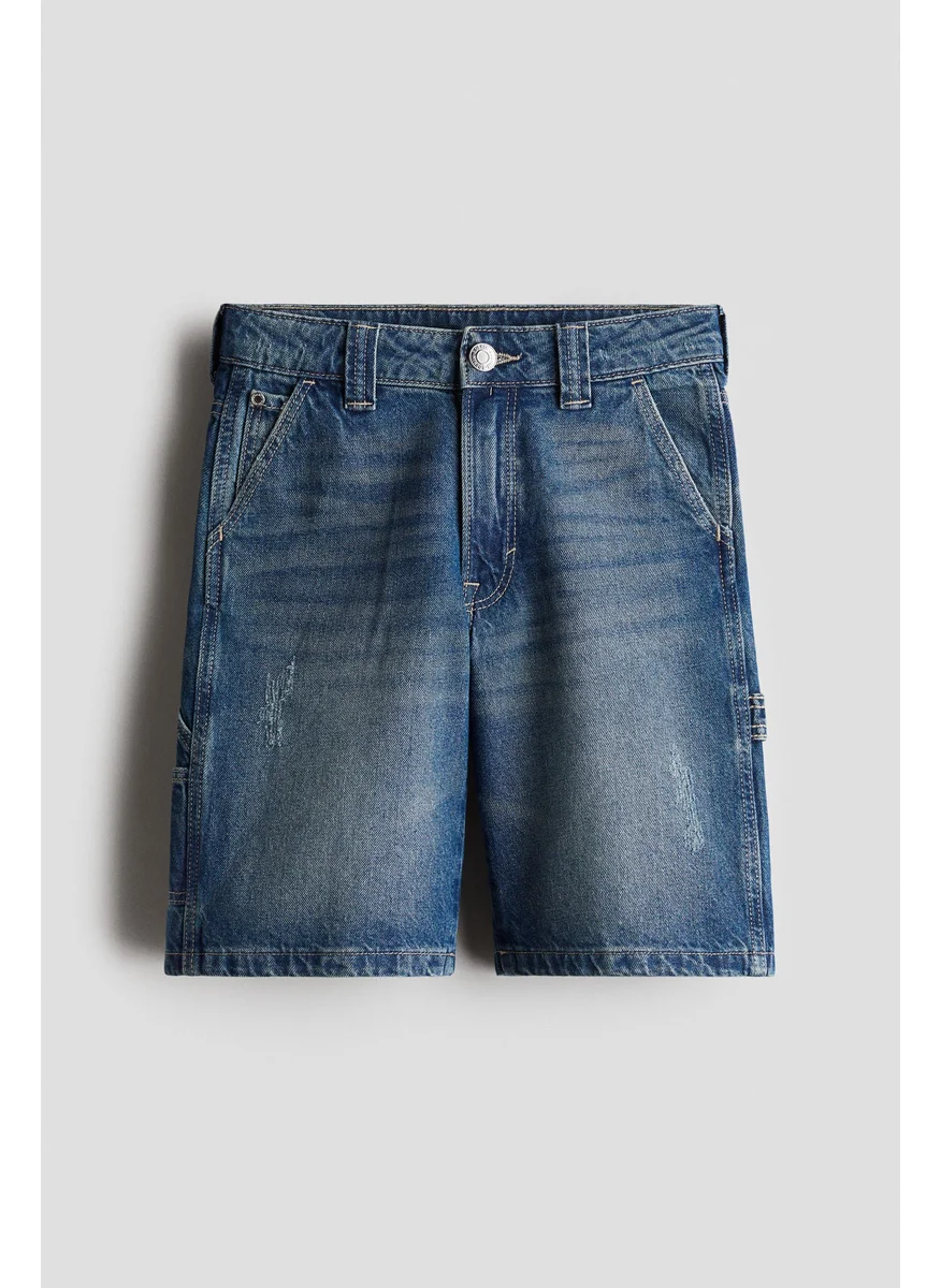 اتش اند ام Loose-Fit Carpenter Shorts