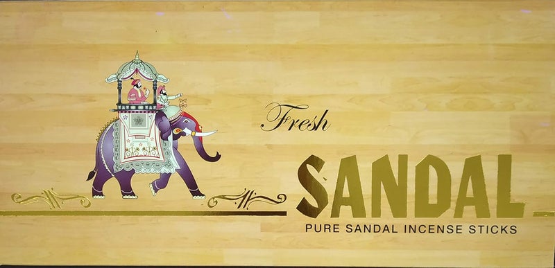 Fresh Sandal Fresh Sandal Incense Sticks Pack of 12 - Image 1