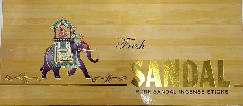 Fresh Sandal Fresh Sandal Incense Sticks Pack of 12 - Image 3