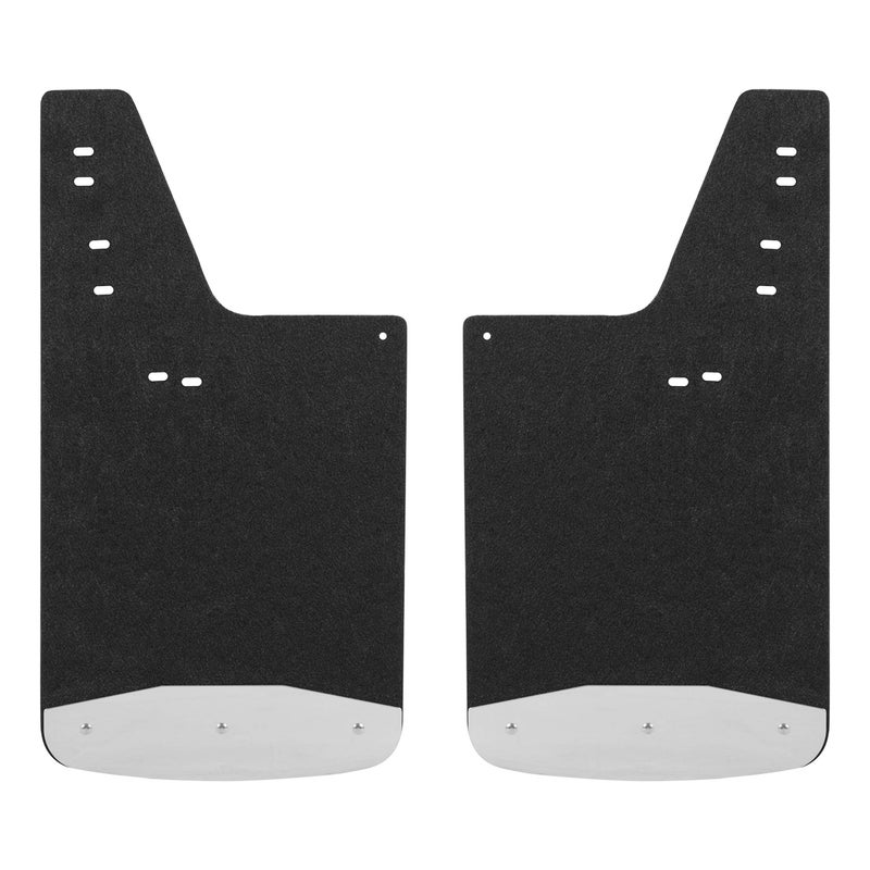 LUVERNE 251123 Front or Rear 12Inch x 23Inch Textured Rubber Mud Guards Select Ford F250 F350 F450 F550 Super Duty 2 Flaps - Image 2