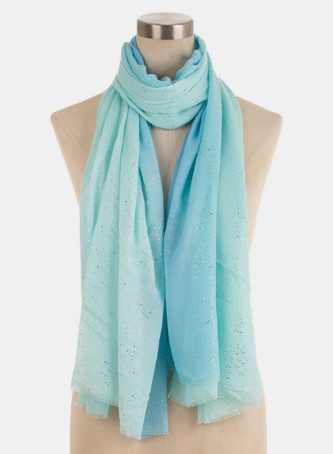 Premoda Women's Scarf Aqua (85x180cm) - Image 1