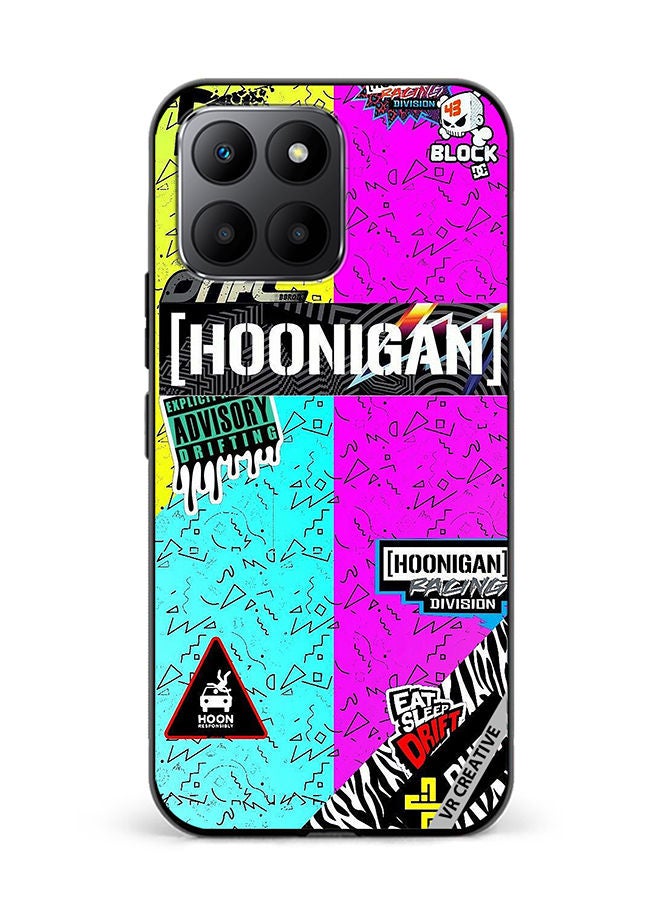 VR CREATIVE Protective Case Cover For Honor 70 Lite Multiple Logo Design  Multicolour - Image 1